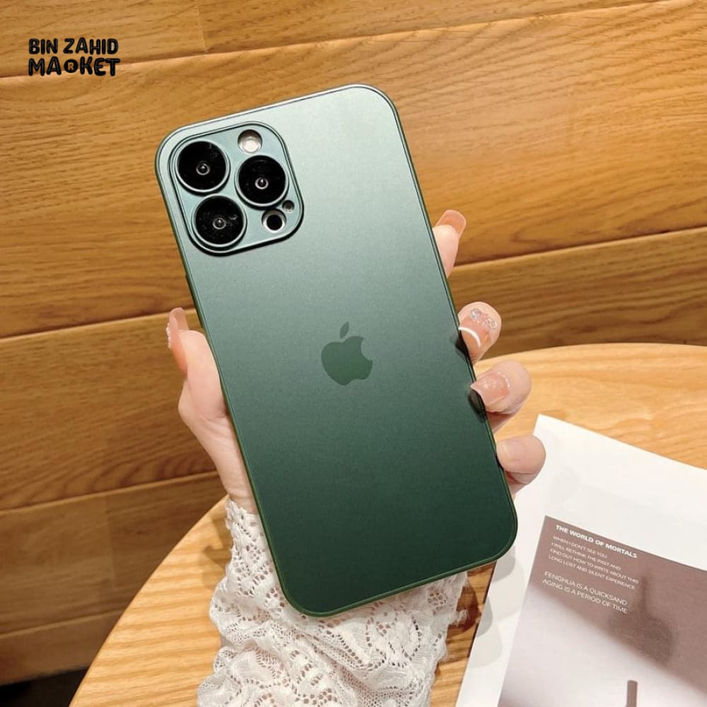 FROSTED GLASS LUXURY IPHONE CASE