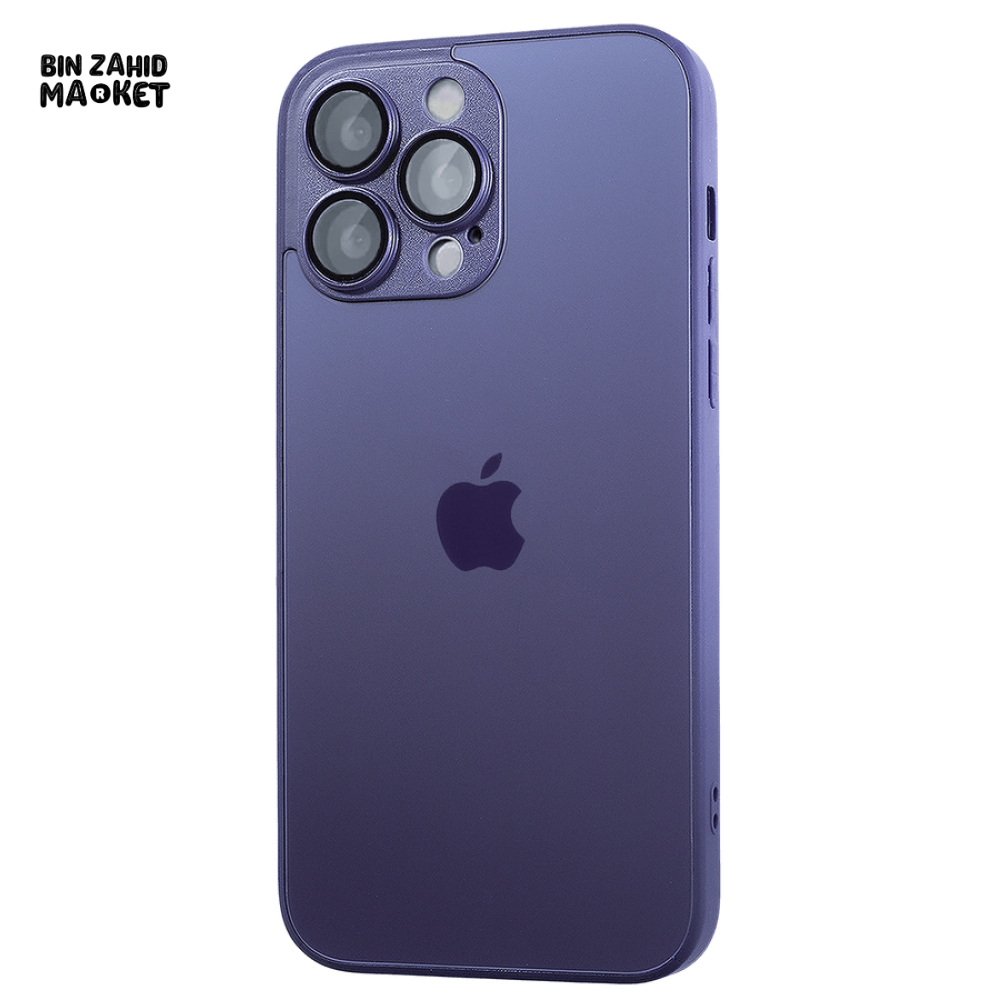 FROSTED GLASS LUXURY IPHONE CASE