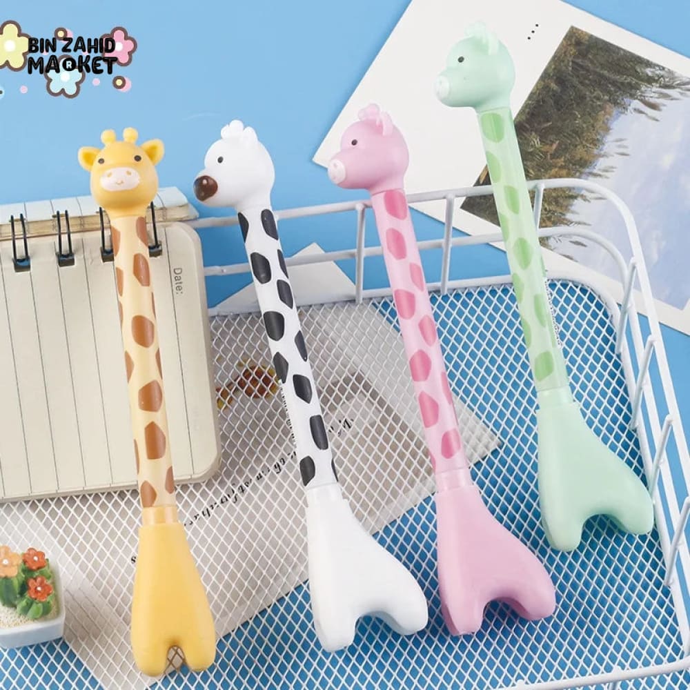 GIRAFFE SHAPED GEL PEN