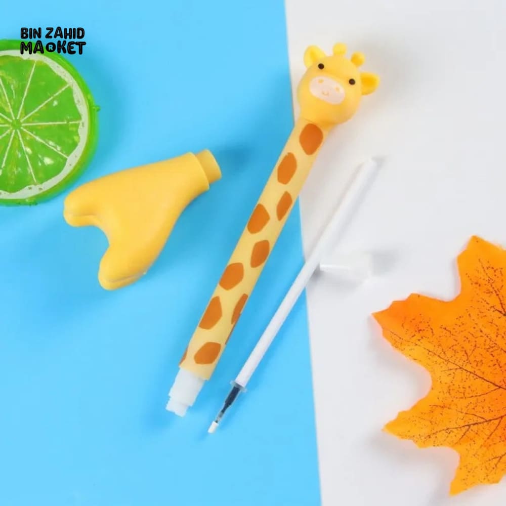 GIRAFFE SHAPED GEL PEN