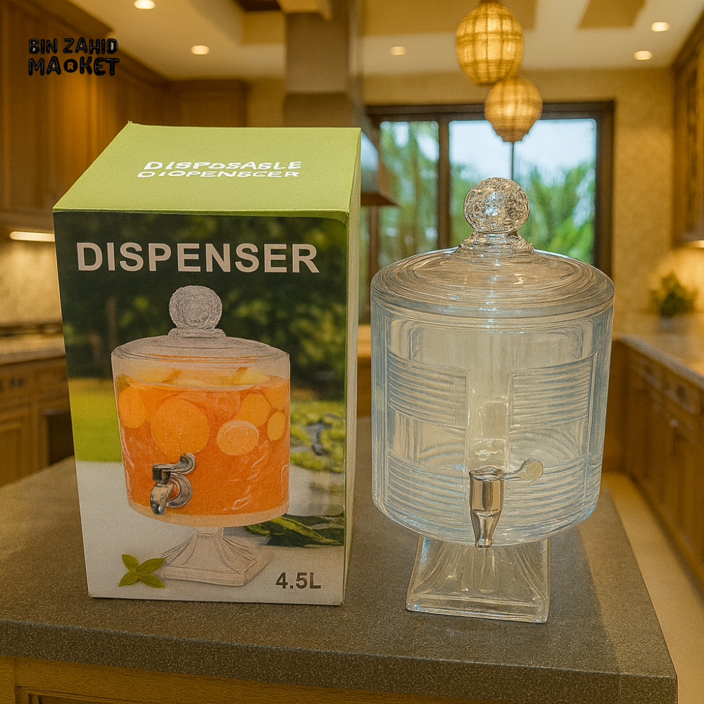 GLASS BEVERAGE DISPENSER 4.5L RA 013 014C