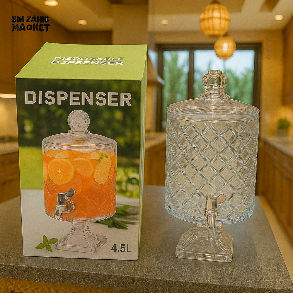 GLASS BEVERAGE DISPENSER 4.5L RA 015 014A