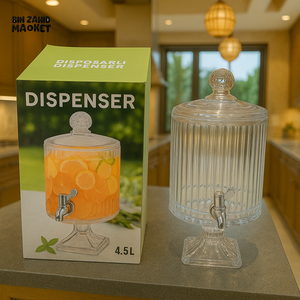 GLASS BEVERAGE DISPENSER 4.5L RA 016 014D