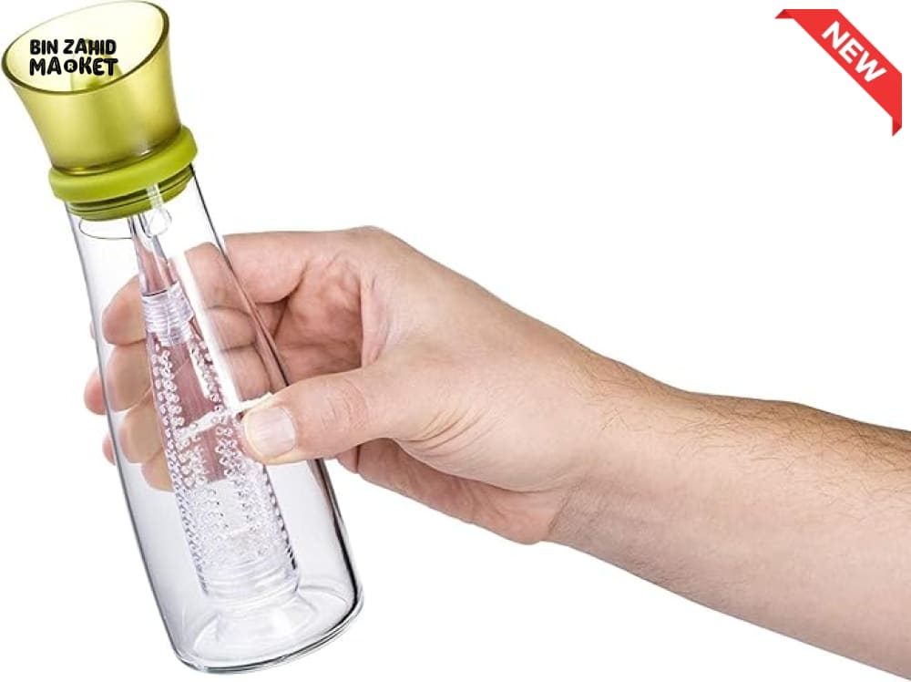 GLASS OIL DISPENSER WITH INFUSER 500ML – PRECISION POUR SPOUT