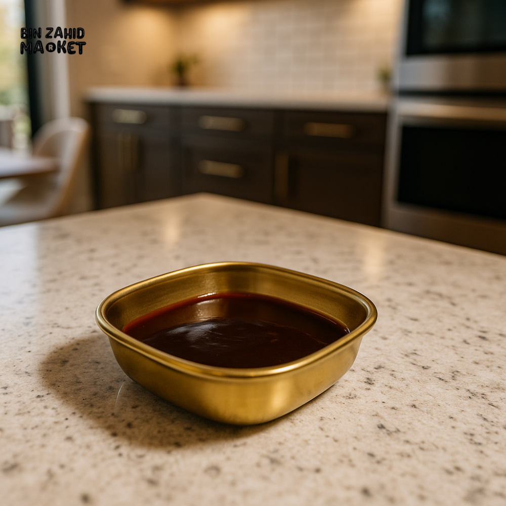 GOLDEN SAUCE DIPPER – LUXURY SERVING DISH FOR KETCHUP, MUSTARD & DIPS - GST1033