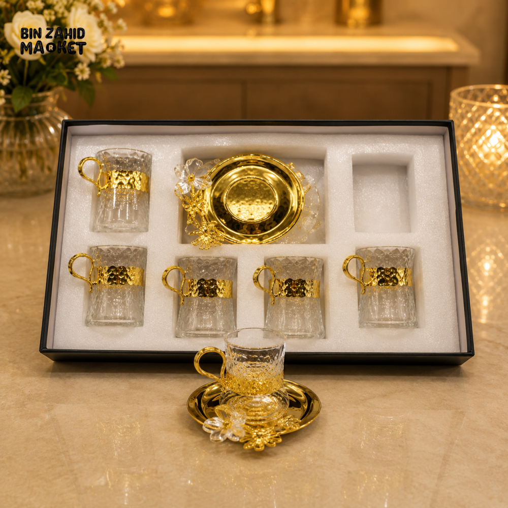 GOLDLUXA LUXURY ARABIC TEA SET