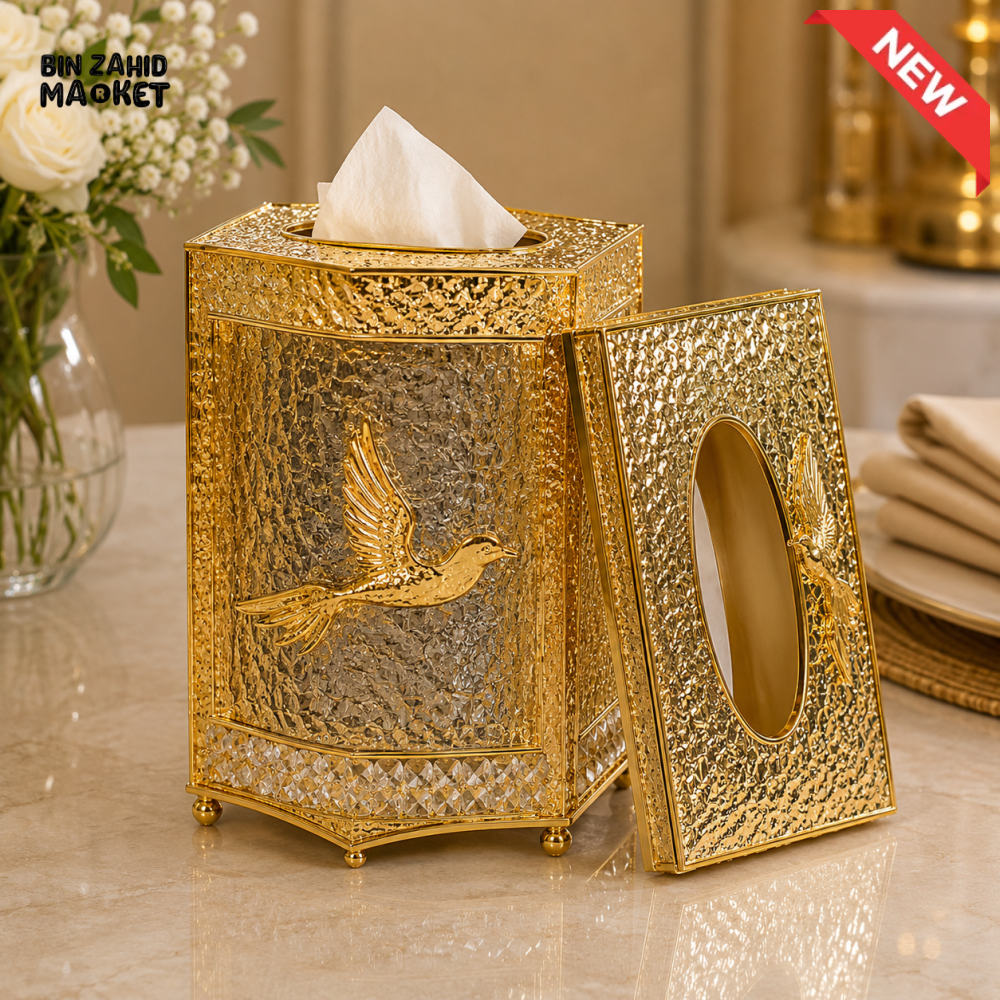 GOLDLUXA LUXURY TISSUE BOX HOLDER