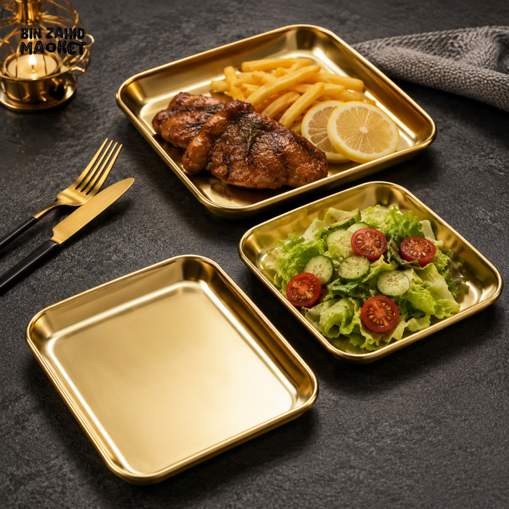 GOLDLUXA PREMIUM FOOD PRESENTATION TRAY - 14CM