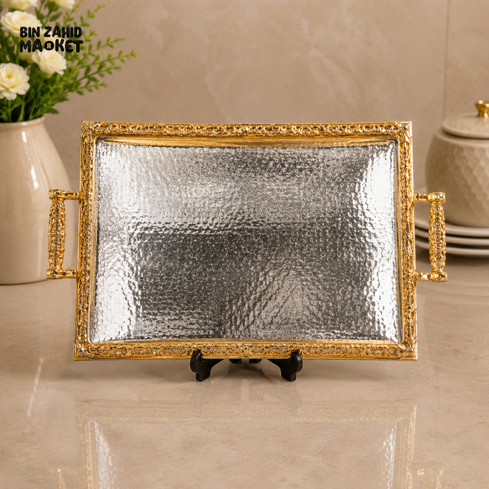 GOLDLUXA RECTANGULAR SERVING TRAY - L / SIZE