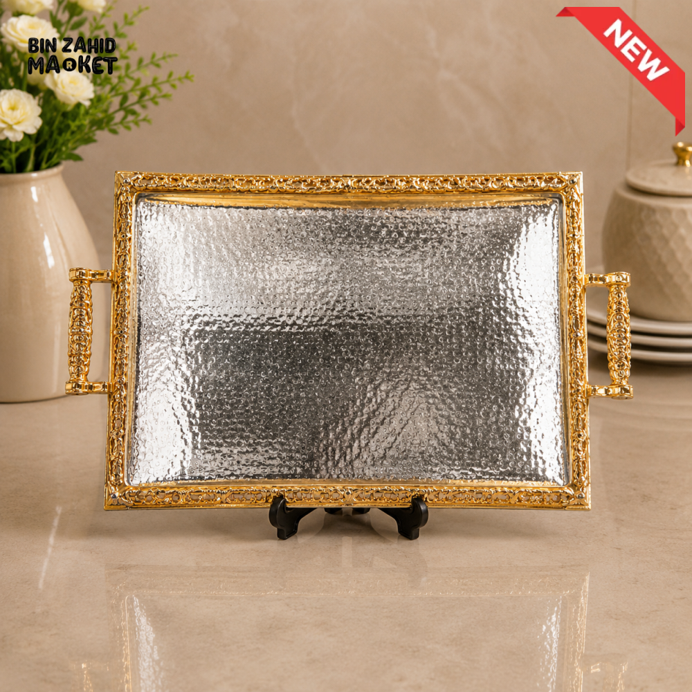 GOLDLUXA RECTANGULAR SERVING TRAY - XXL / SIZE