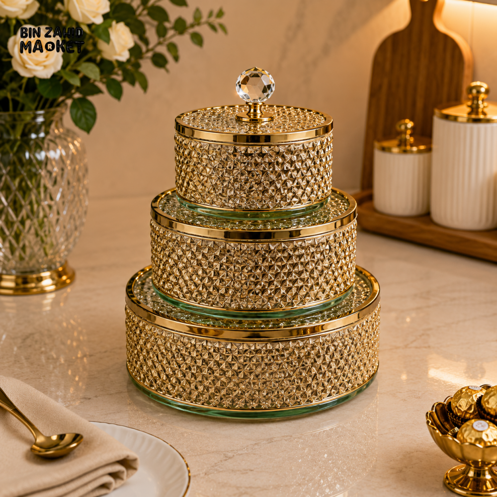 GOLDLUXA ROYAL DIAMOND 3 PCS CANDY SET