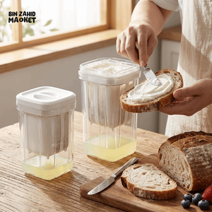 GREEK YOGURT MAKER & FILTER SIEVE WITH AIRTIGHT LOCK – WHEY SEPARATOR & CHEESE MOISTURE STRAINER KITCHEN TOOL