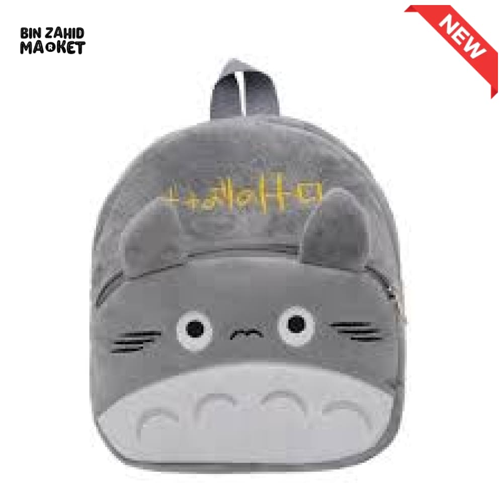 GREY TOTORO CHARACTER DESIGN KIDS BACKPACK - Baby Accessories