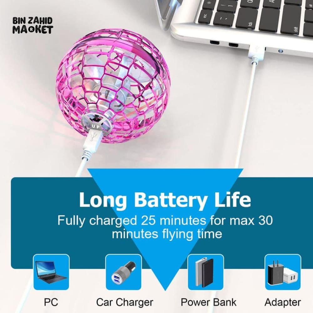 HAND CONTROL FLYING ORB TOY