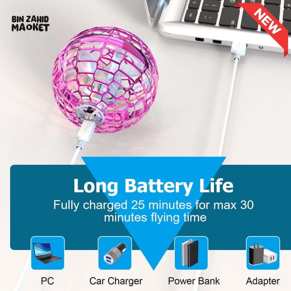HAND CONTROL FLYING ORB TOY