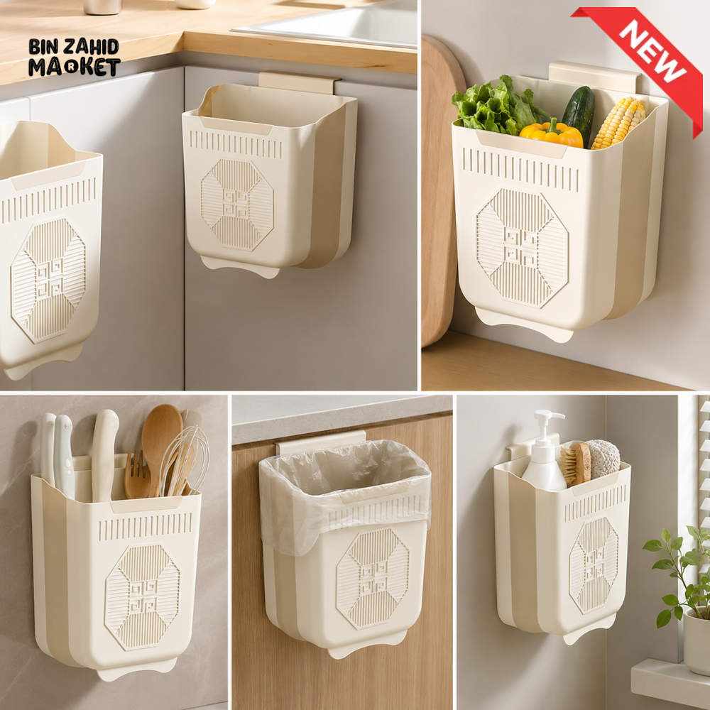 HANGING KITCHEN CABINET TRASH BIN