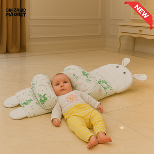 KIDS PILLOW WITH BABY SUPPORT - GREEN