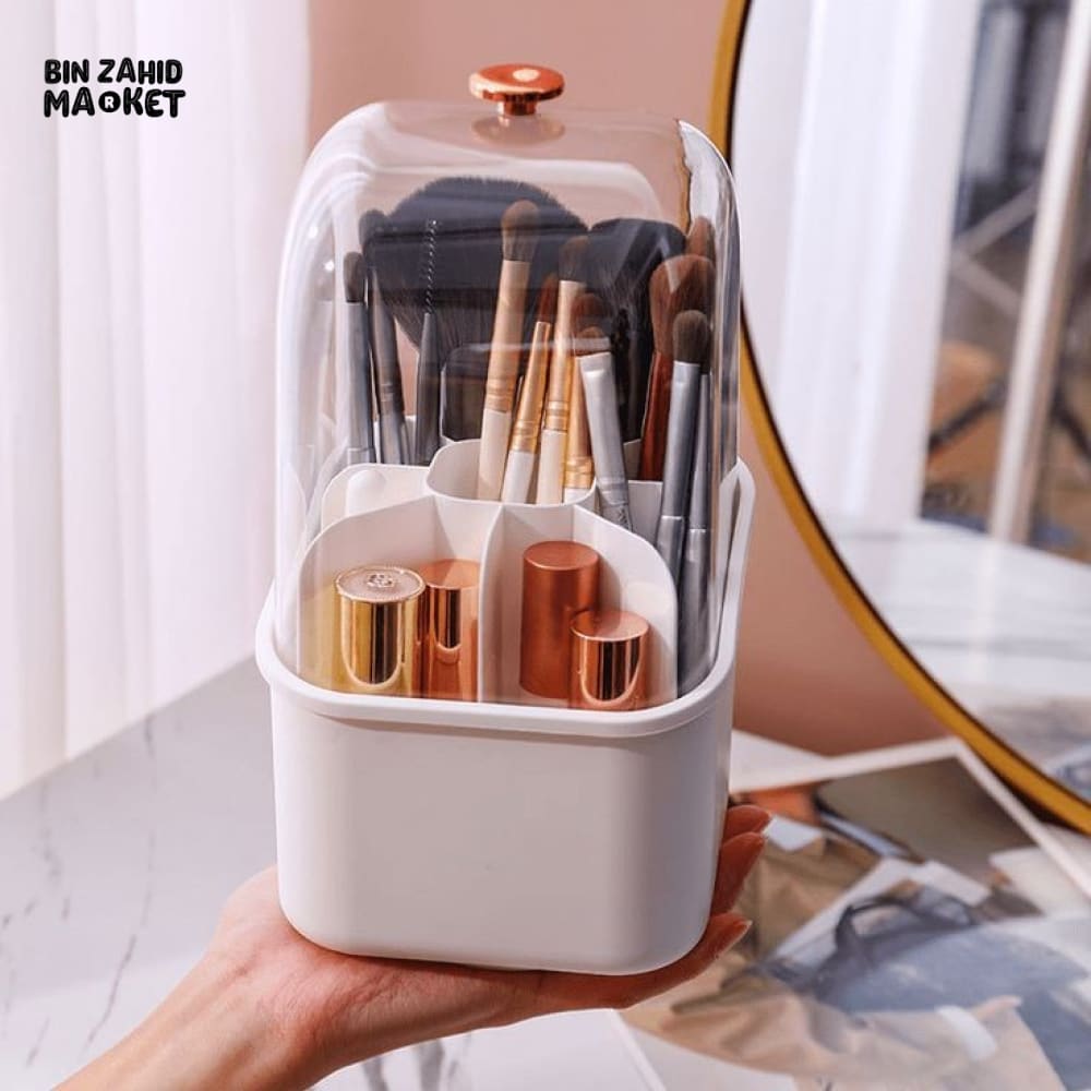 HEART SHAPE MAKEUP BRUSH ORGANIZER