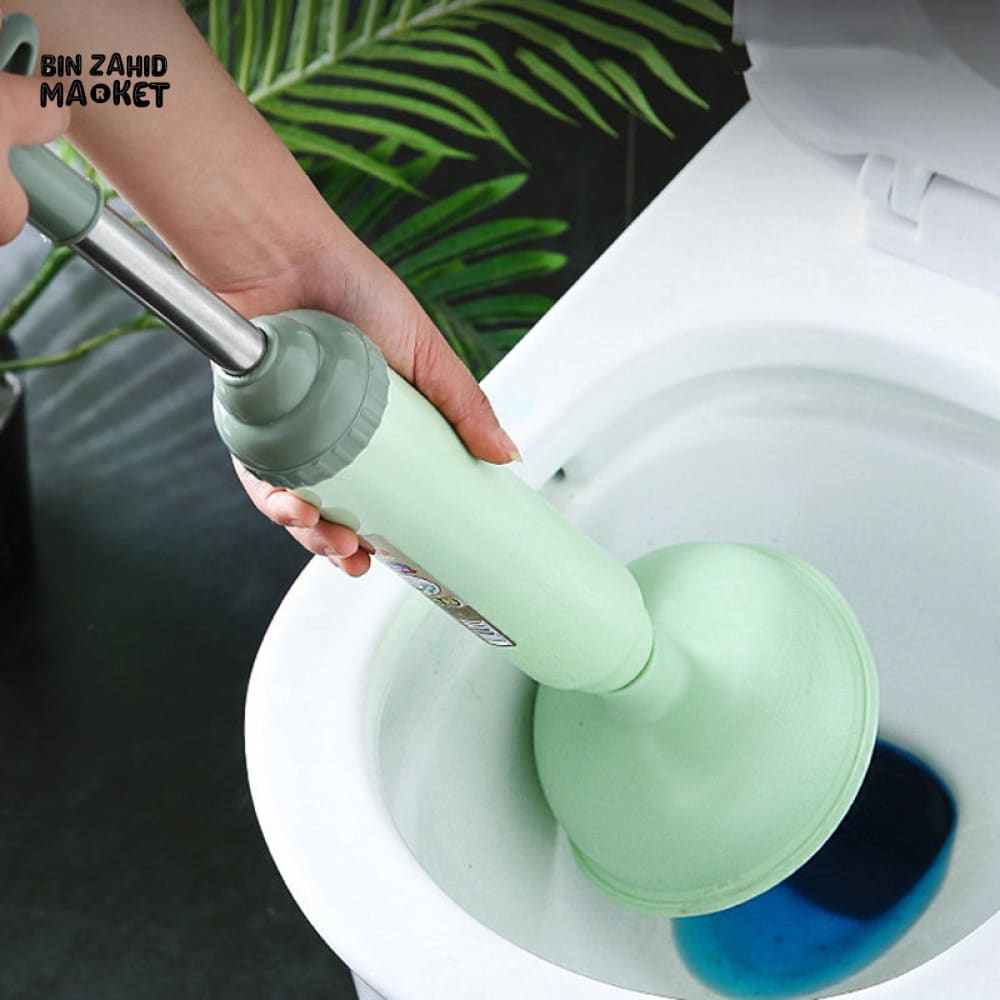 HIGH-PRESSURE SILICONE TOILET PLUNGER WITH VACUUM SUCTION CUP – POWERFUL PIPELINE UNBLOCKER FOR BATHROOM & TOILET