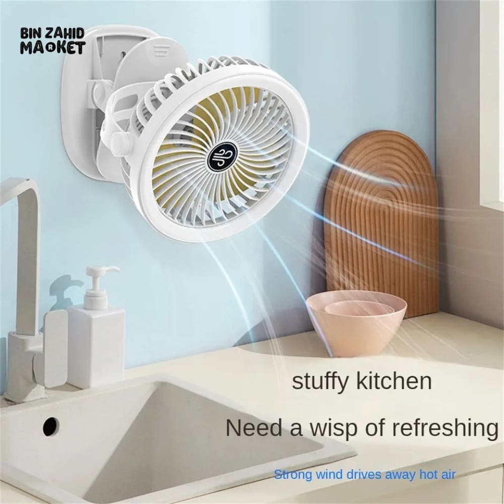 HIGH-SPEED FAN WITH LIGHT