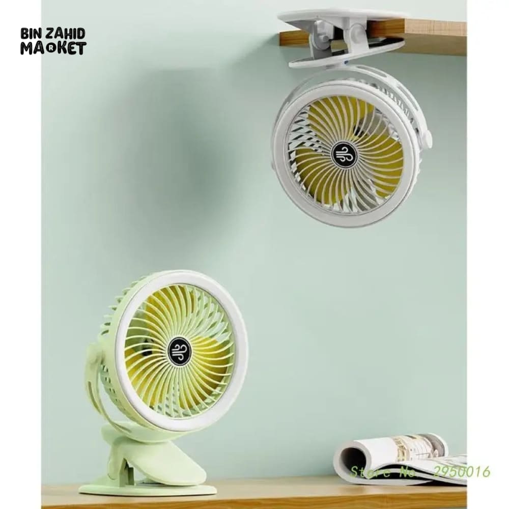 HIGH-SPEED FAN WITH LIGHT