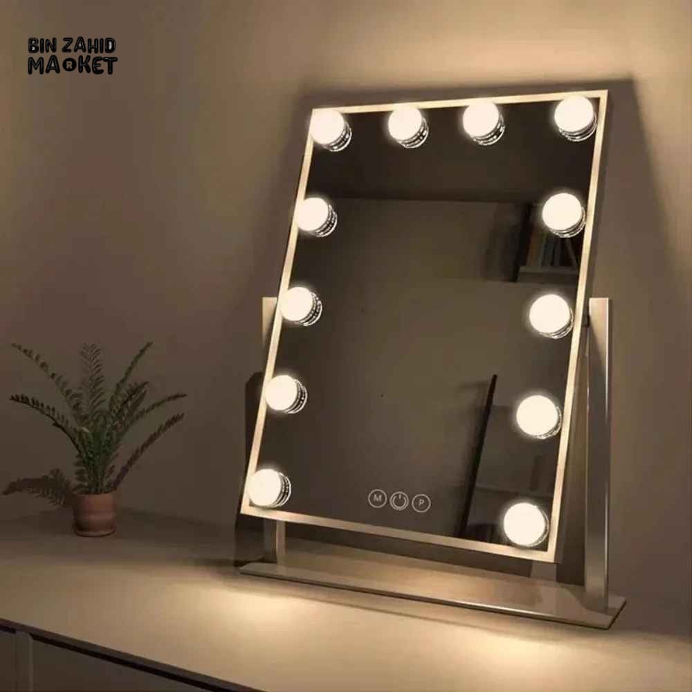 HOLLYWOOD LED VANITY MIRROR WITH TOUCH CONTROL