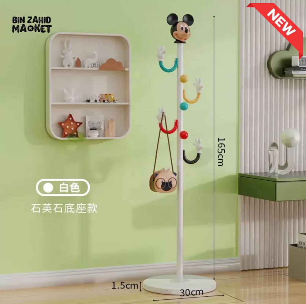 HOMDELUX MICKEY HANDS CLOTHES HANGING STAND