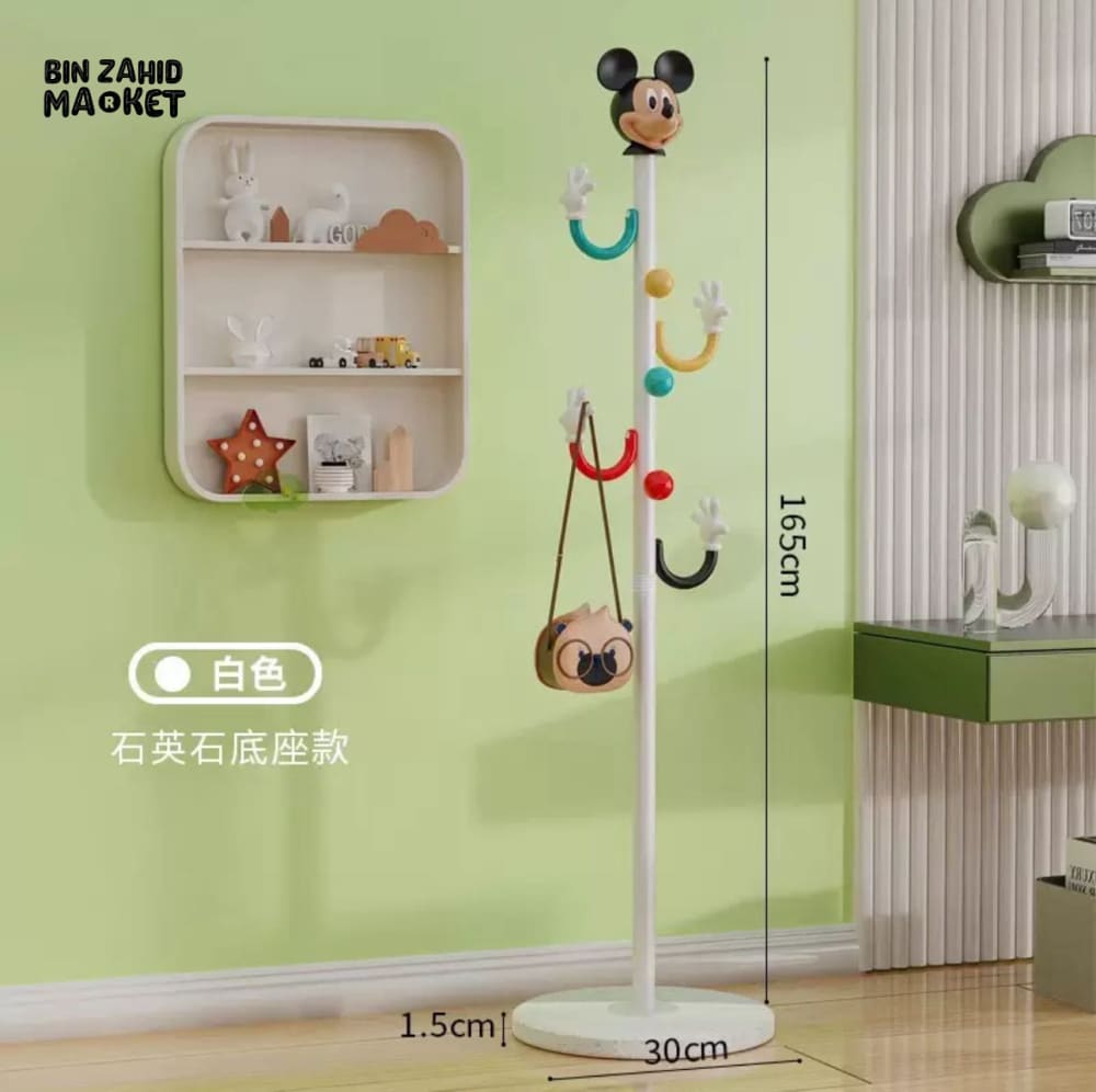 HOMDELUX MICKEY HANDS CLOTHES HANGING STAND