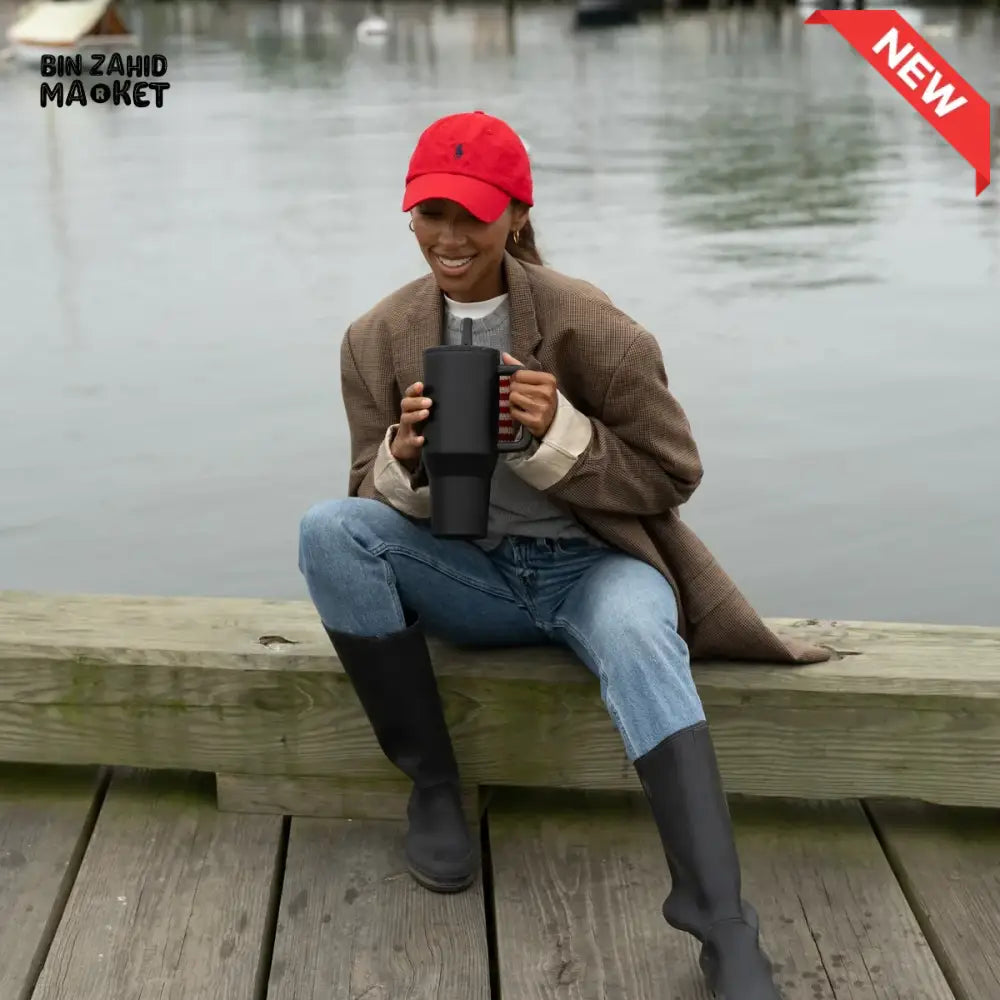 HYDROJUG TRAVELLER 32OZ BLACK - Tumblers