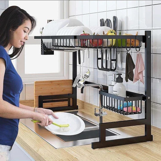 OVER THE SINK DISHES RACK