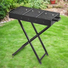 METAL CHARCOAL BARBEQUE GRILL