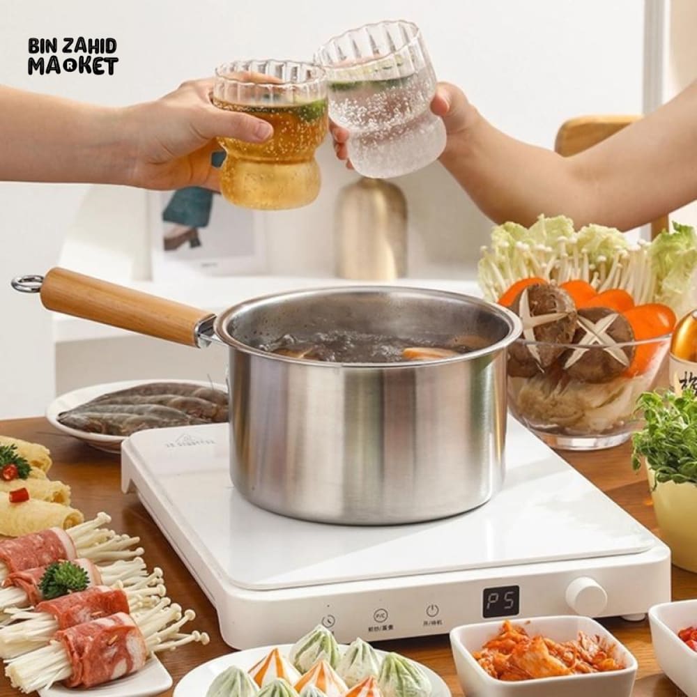 IMMACULATE 304 STAINLESS STEEL DEEP COOKER – ADVANCED OIL STRAINER DESIGN FOR HEALTHIER COOKING