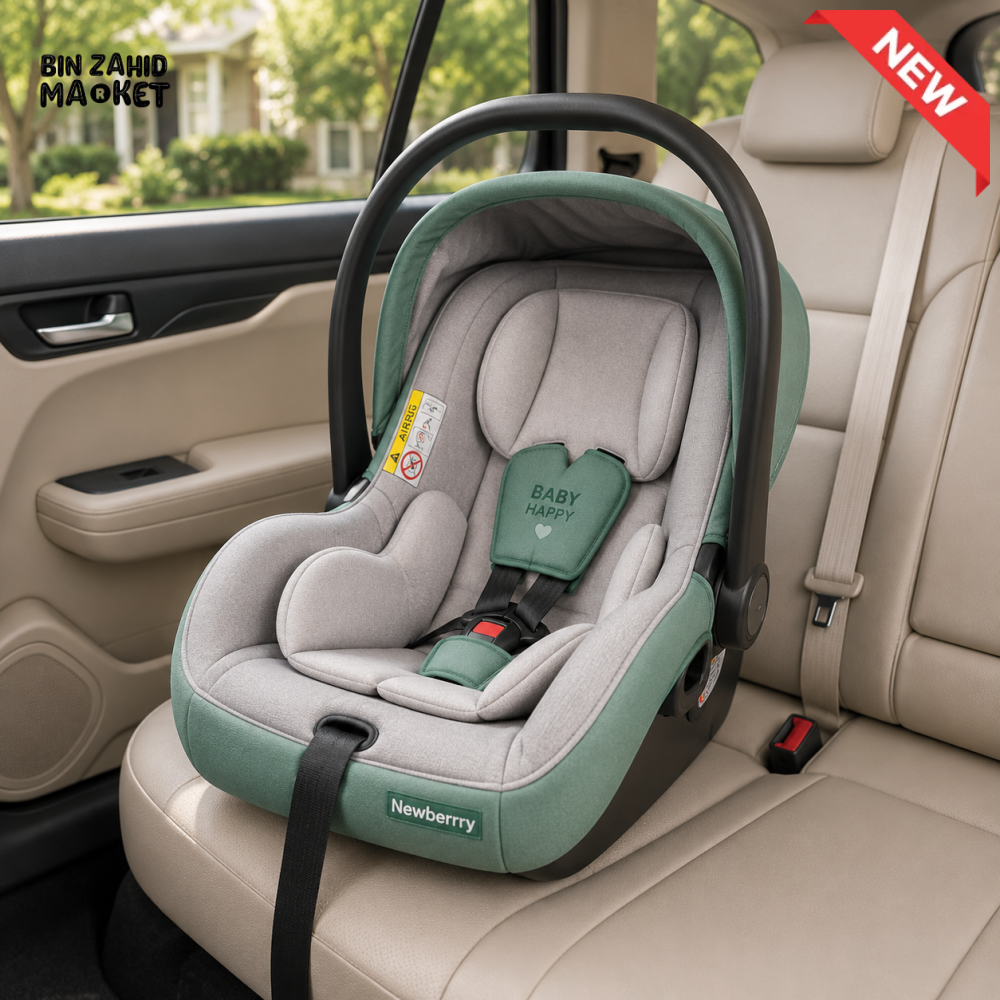INFANTES BABY CARRY COAT CAR SEAT - GREEN