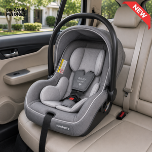 INFANTES BABY CARRY COAT CAR SEAT - GREY