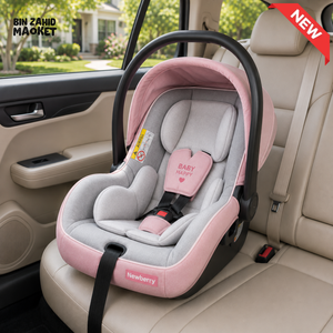 INFANTES BABY CARRY COAT CAR SEAT - PINK
