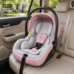 INFANTES BABY CARRY COAT CAR SEAT - PINK