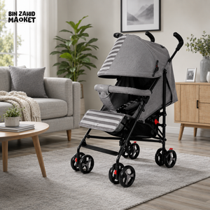 INFANTES COMPACT BABY STROLLER - GREY