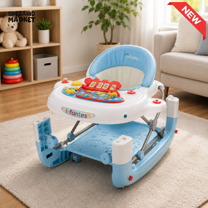 INFANTES MELODY ACTIVITY BABY WALKER CATEGORY - BLUE