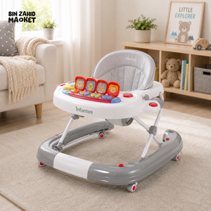 INFANTES MELODY ACTIVITY BABY WALKER CATEGORY - GREY