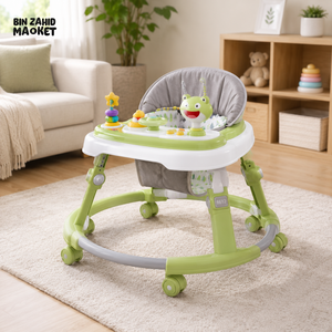 INFANTES MULTIFUNCTION BABY WALKER - GREEN