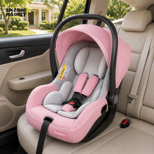 INFANTES SAFECRUISE TRAVEL CAR SEAT - PINK