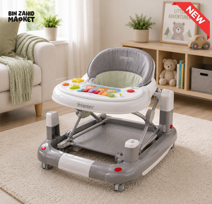 INFANTES SMART PLAY BABY WALKER - GREY