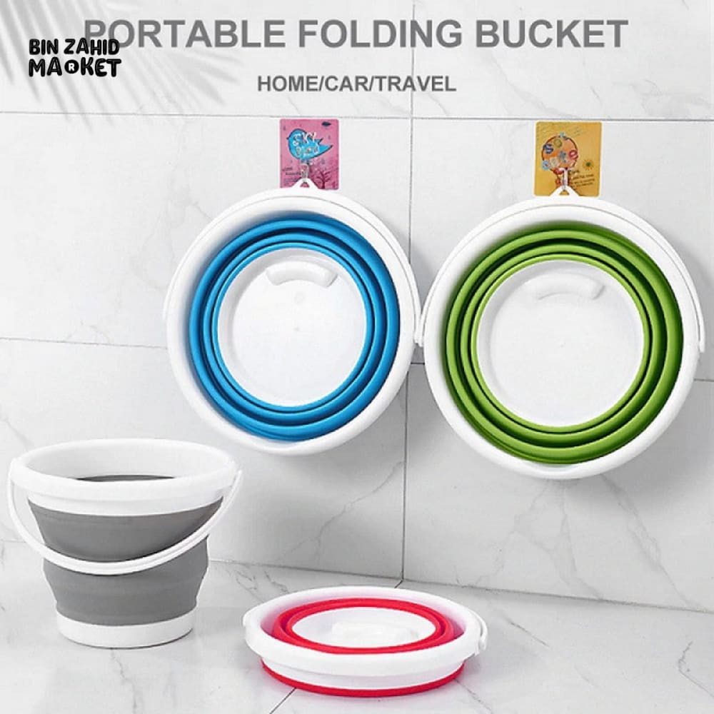 INNOVATIVE ECO-FRIENDLY 10L SILICONE BUCKET – SCALABLE, RETRACTABLE & MULTI-PURPOSE