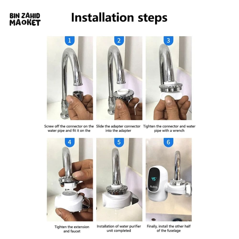 INSTANT HEATING ELECTRIC FAUCET
