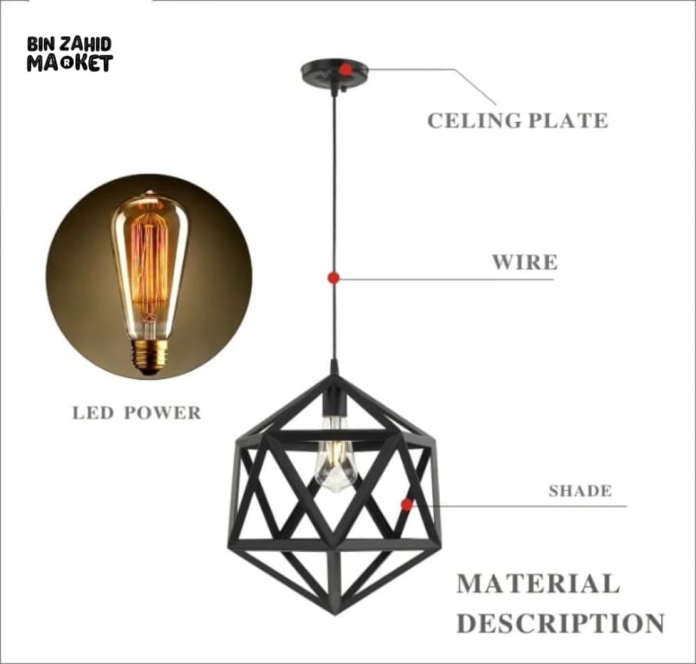 IRON FORGE HANGLAMP