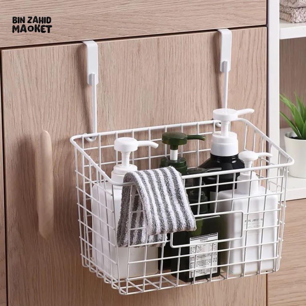 IRON STORAGE CUPBOARD BASKET