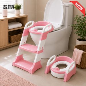 JOYOUS 2 IN 1 TODDLER POTTY TRAINING SEAT - PINK