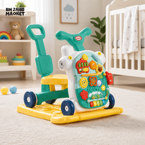 JOYOUS 5IN1 ACTIVITY WALKER - GREEN