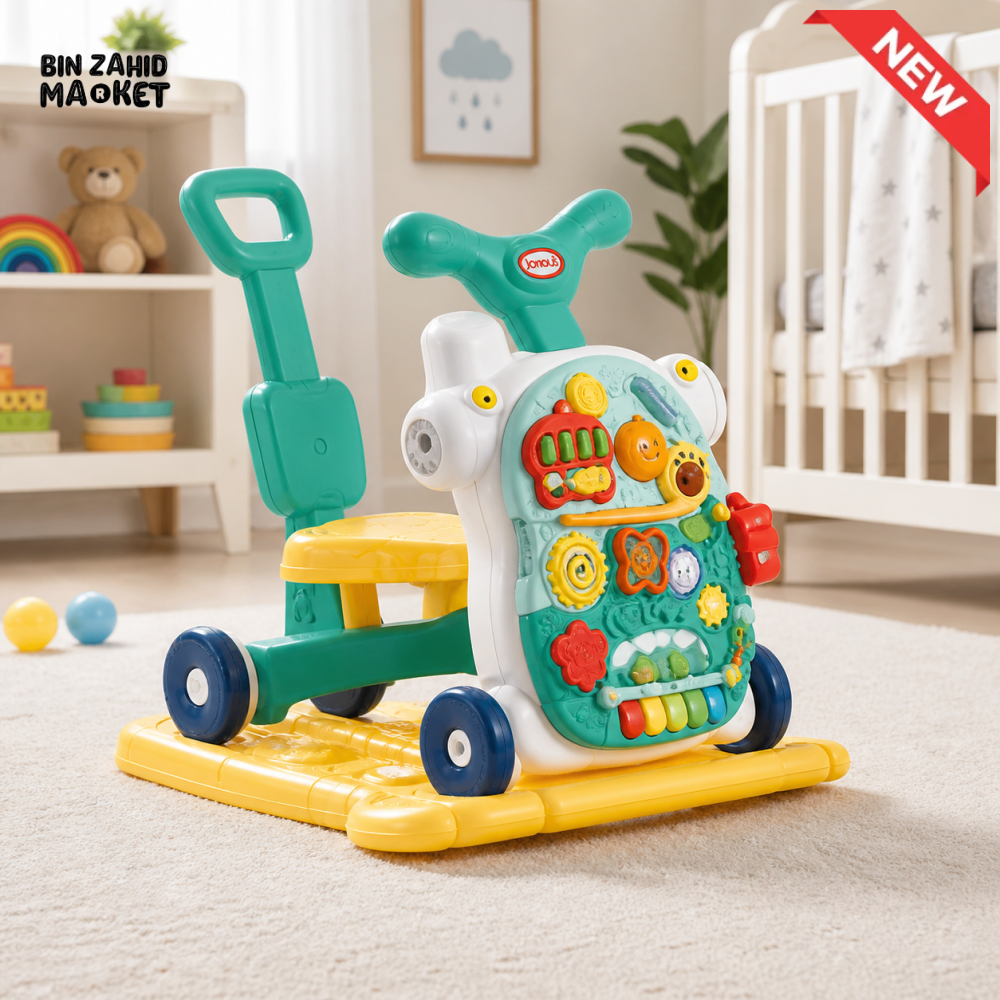 JOYOUS 5IN1 ACTIVITY WALKER - GREEN