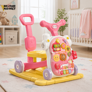 JOYOUS 5IN1 ACTIVITY WALKER - PINK